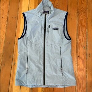 Patagonia Blue Checkered Vest